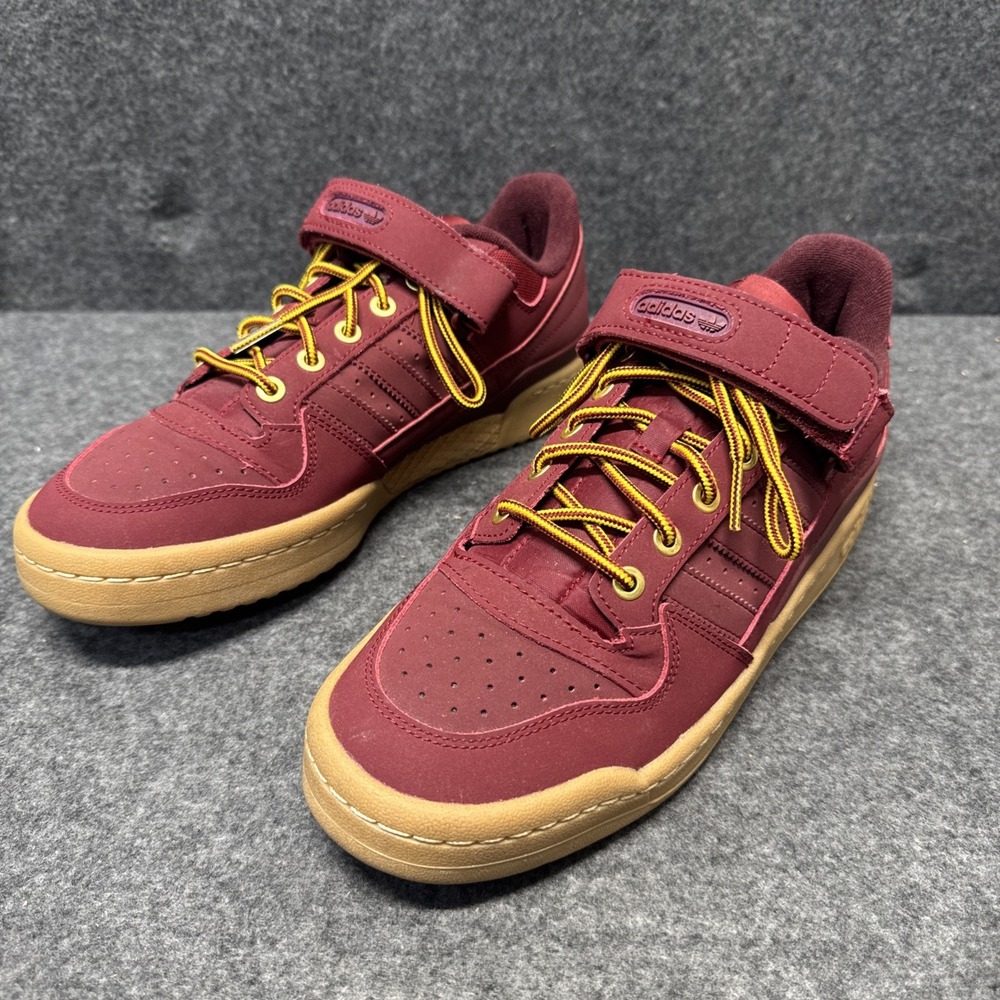 Size 8 - adidas Forum Low Collegiate Burgundy Gum